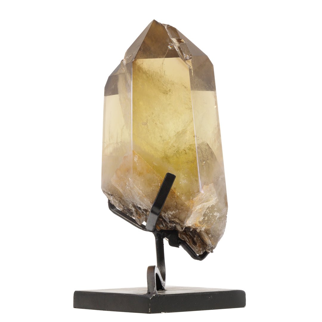 Citrine 11.5 Inch 8.58lb Polished Crystal on Stand - Brazil - KKH-284 - Crystalarium