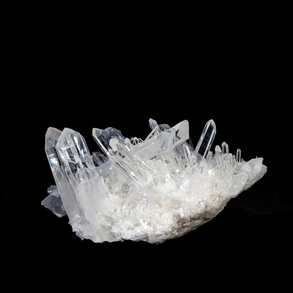 Colombian Quartz 9.75 Inch 4.1lb Natural Crystal Cluster - Colombia - JJX-423 - Crystalarium