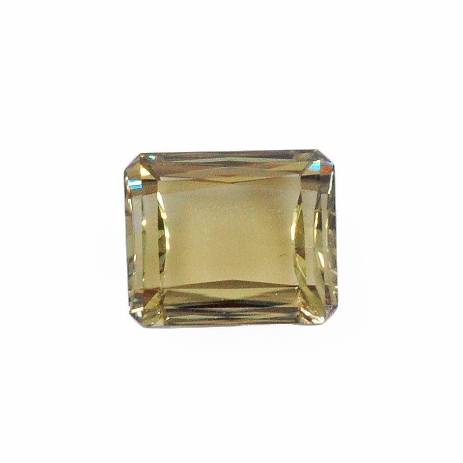 Color-change Diaspore 12.03 mm 7.55 carats Faceted Rectangle Gemstone - 11-048 - Crystalarium