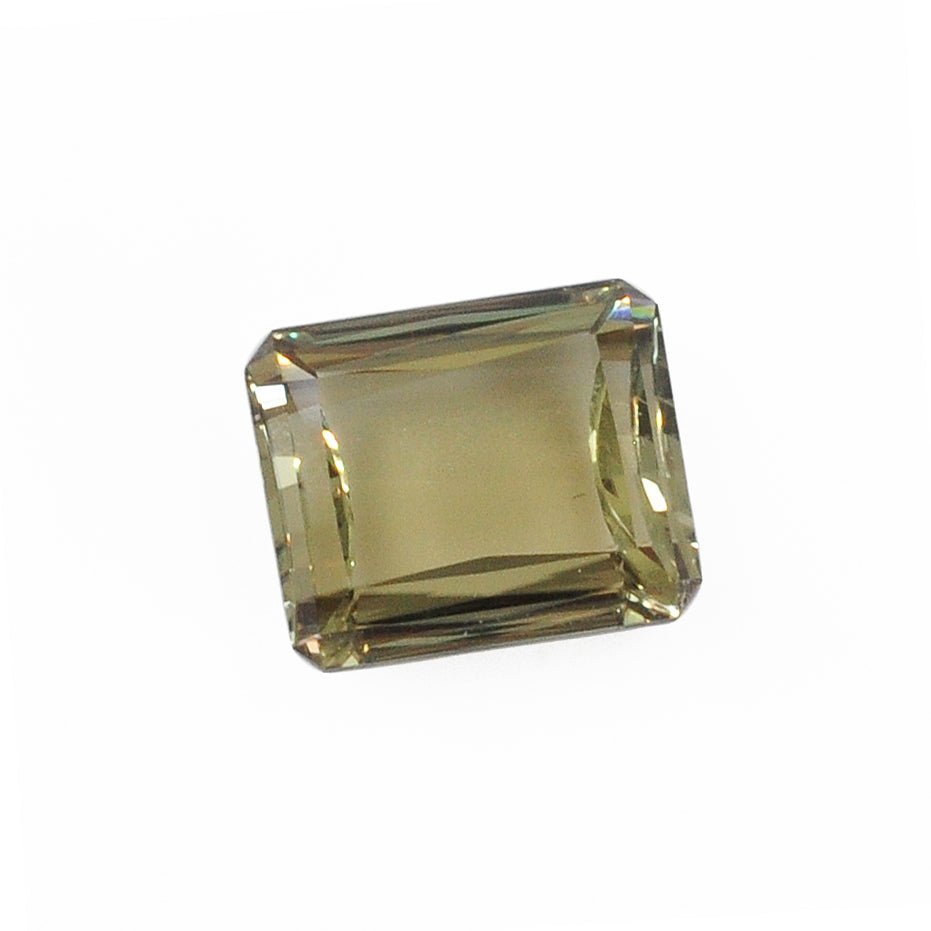 Color-change Diaspore 12.03 mm 7.55 carats Faceted Rectangle Gemstone - 11-048 - Crystalarium