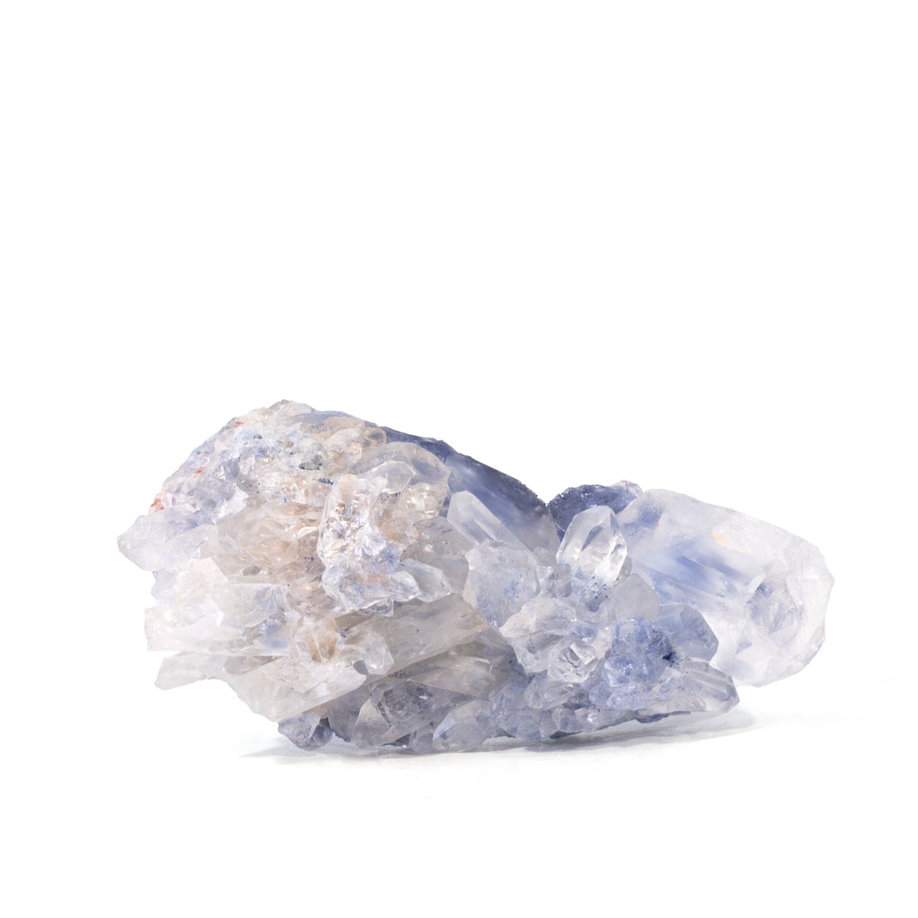 Dumortierite in Quartz 4.2 inch 140 gram Natural Crystal Cluster - Brazil - EEX-311 - Crystalarium