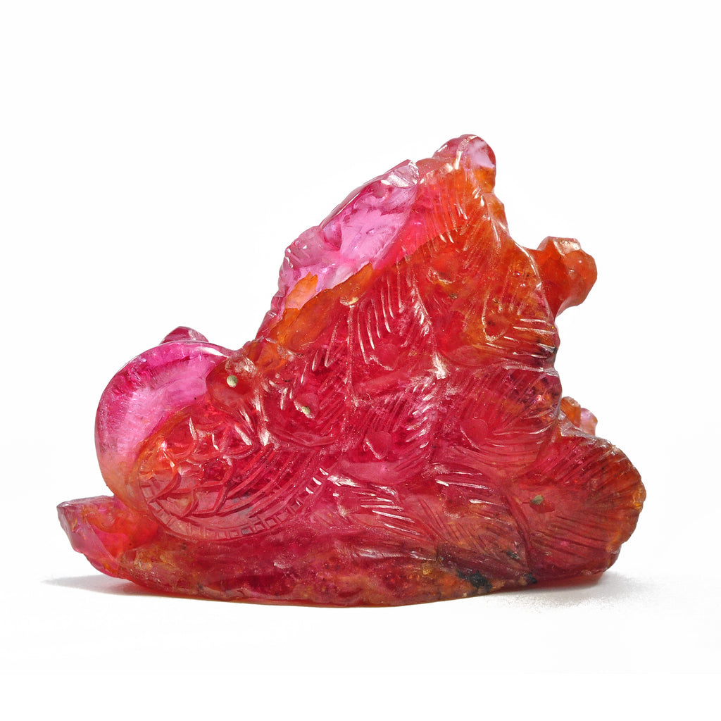 Spinel 20.3gr Carved Gemstone Crystal Ganesh - CCF-029 - Crystalarium