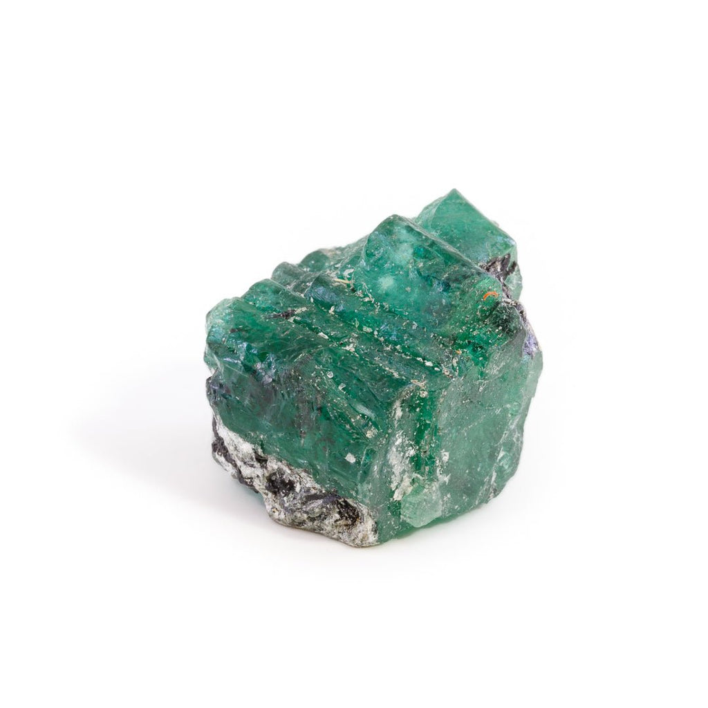 Emerald 61.5 Carat 22.4mm Natural Gem Crystal - Zambia - JJX-356 - Crystalarium