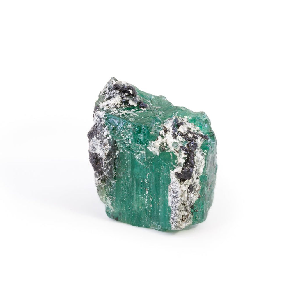 Emerald 61.5 Carat 22.4mm Natural Gem Crystal - Zambia - JJX-356 - Crystalarium