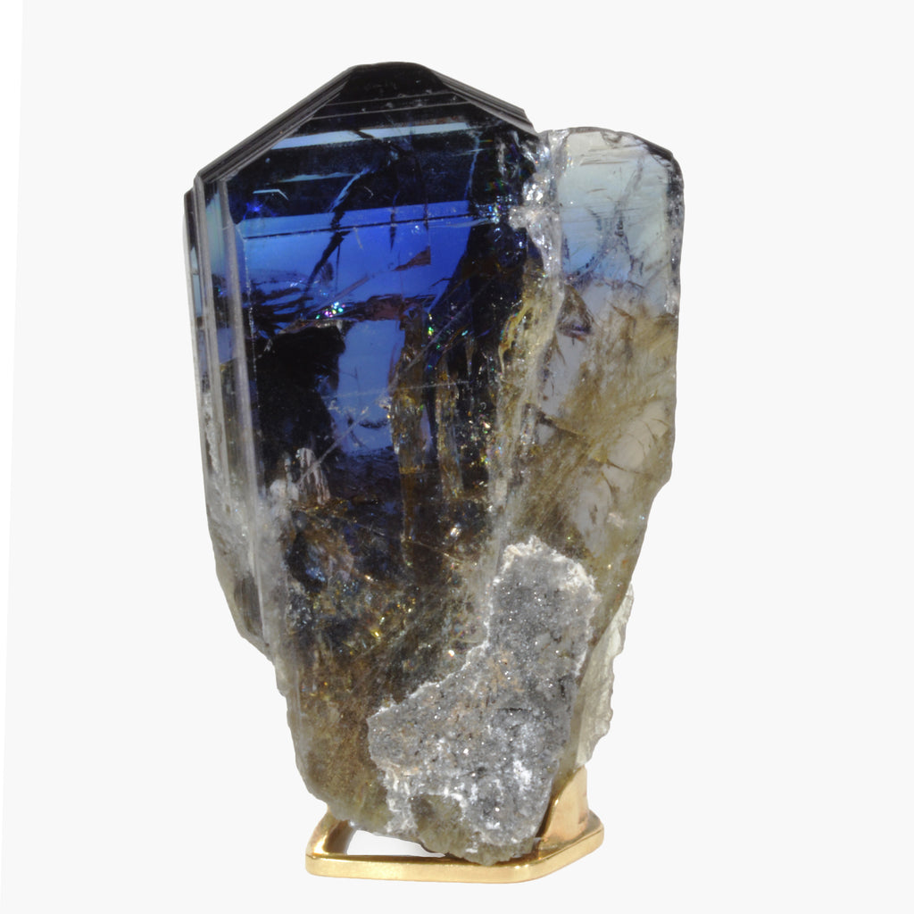 Tanzanite 50.8 mm 48.7 gram Natural Unheated Gem Crystal - Tanzania - OX-215 - Crystalarium