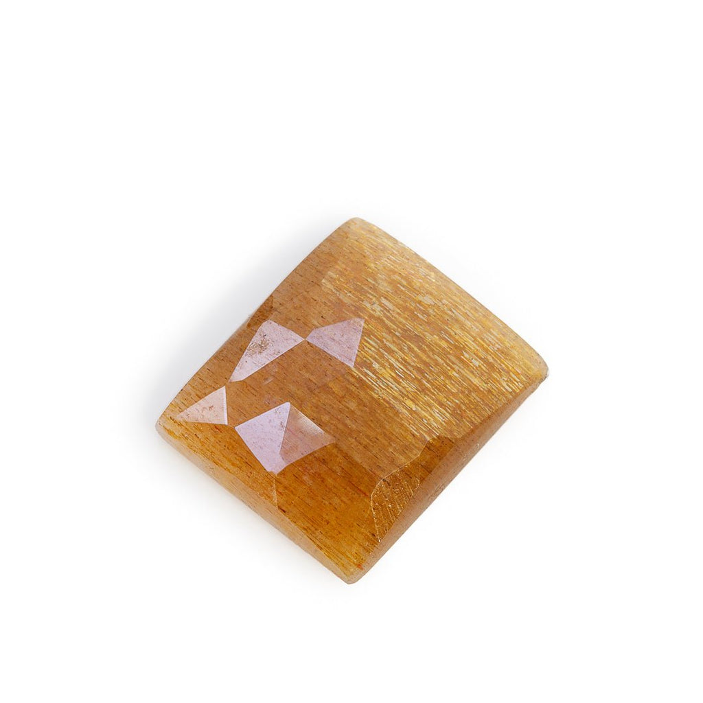 Golden Moonstone 11.76 Carat Faceted Gemstone - 18-030 - Crystalarium