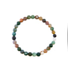 Fancy Jasper 6mm Beaded Bracelet - JJW-121 - Crystalarium