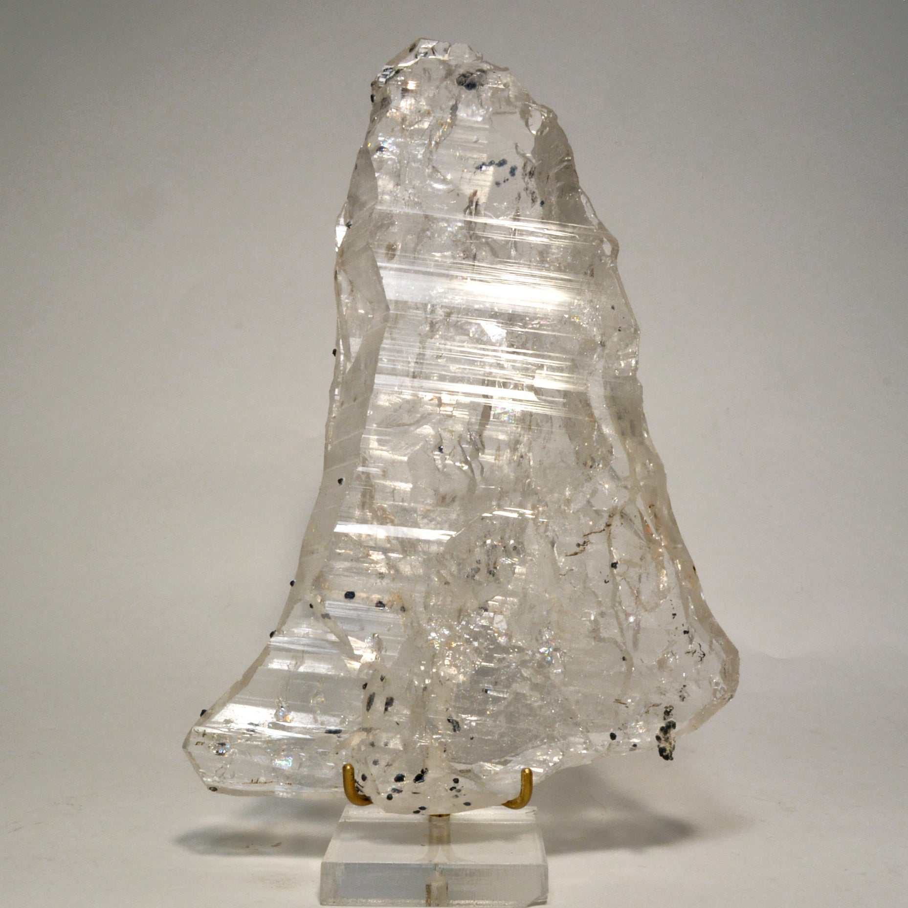 Quartz 7.0 inch 0.90 lbs Tabular Crystal Shard - Brazil - EEX-192 - Crystalarium