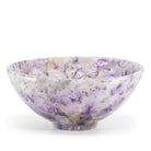 Flower Amethyst 8 Inch 2.03lb Polished Crystal Bowl - India - KKR-008 - Crystalarium