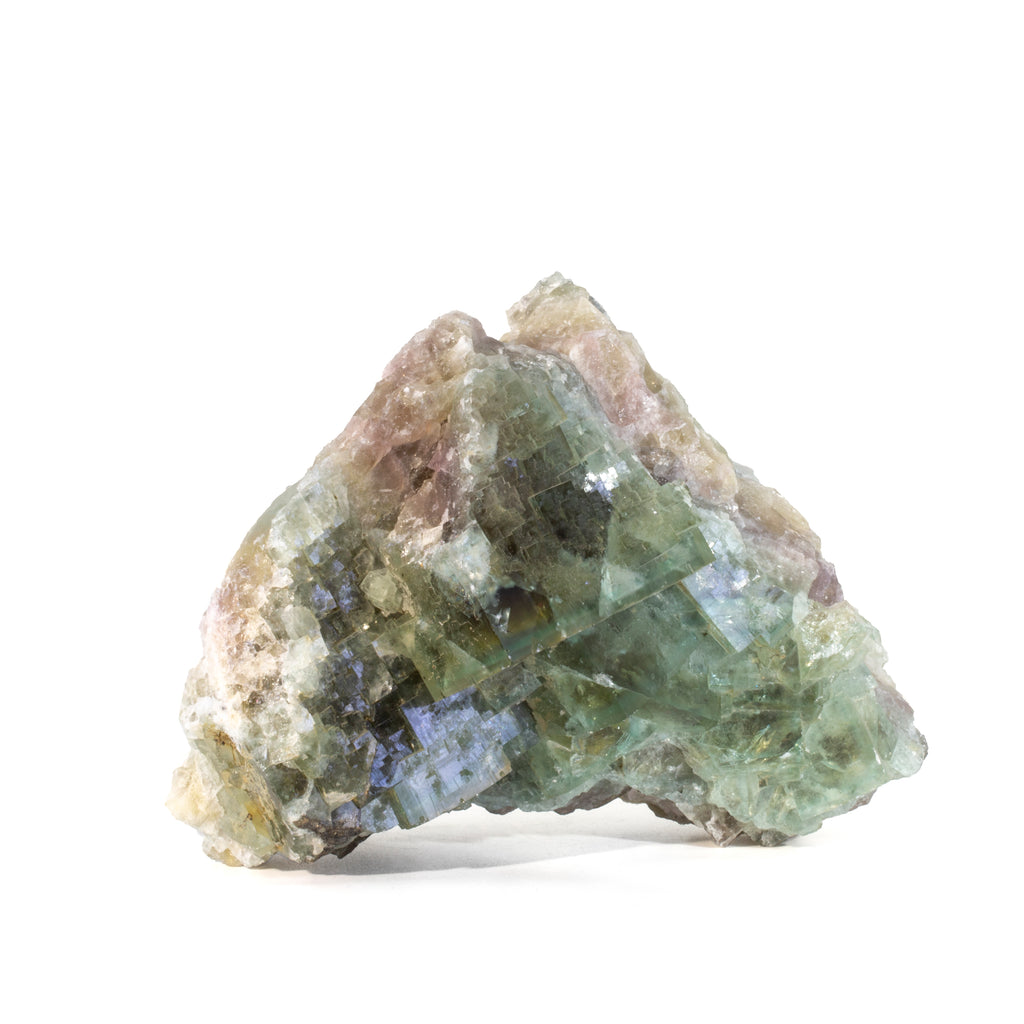 Green Fluorite 3lb 5.8 inch Natural Crystal Cluster - Morocco - RX-071 - Crystalarium