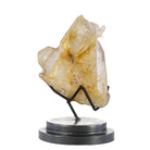 Golden Rutilated Quartz 6 Inch 12.27 Ounce Natural Crystal on Stand - Brazil - KKX-004 - Crystalarium