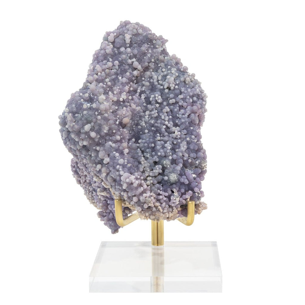Grape Agate 6.15 Inch 2.44lb Natural Botryoidal Crystal Cluster - Indonesia - LLX-016 - Crystalarium
