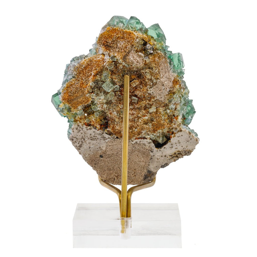 Green Fluorite 3.23 Inch 156gr Natural Crystal Specimen - Rogerly Mine, England - KKX-289 - Crystalarium