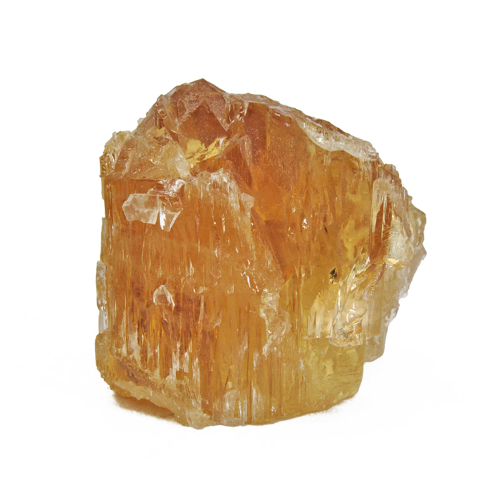 Heliodor 2.07 inch 179.2 grams Natural Etched Gem Crystal - Brazil - OX-273 - Crystalarium