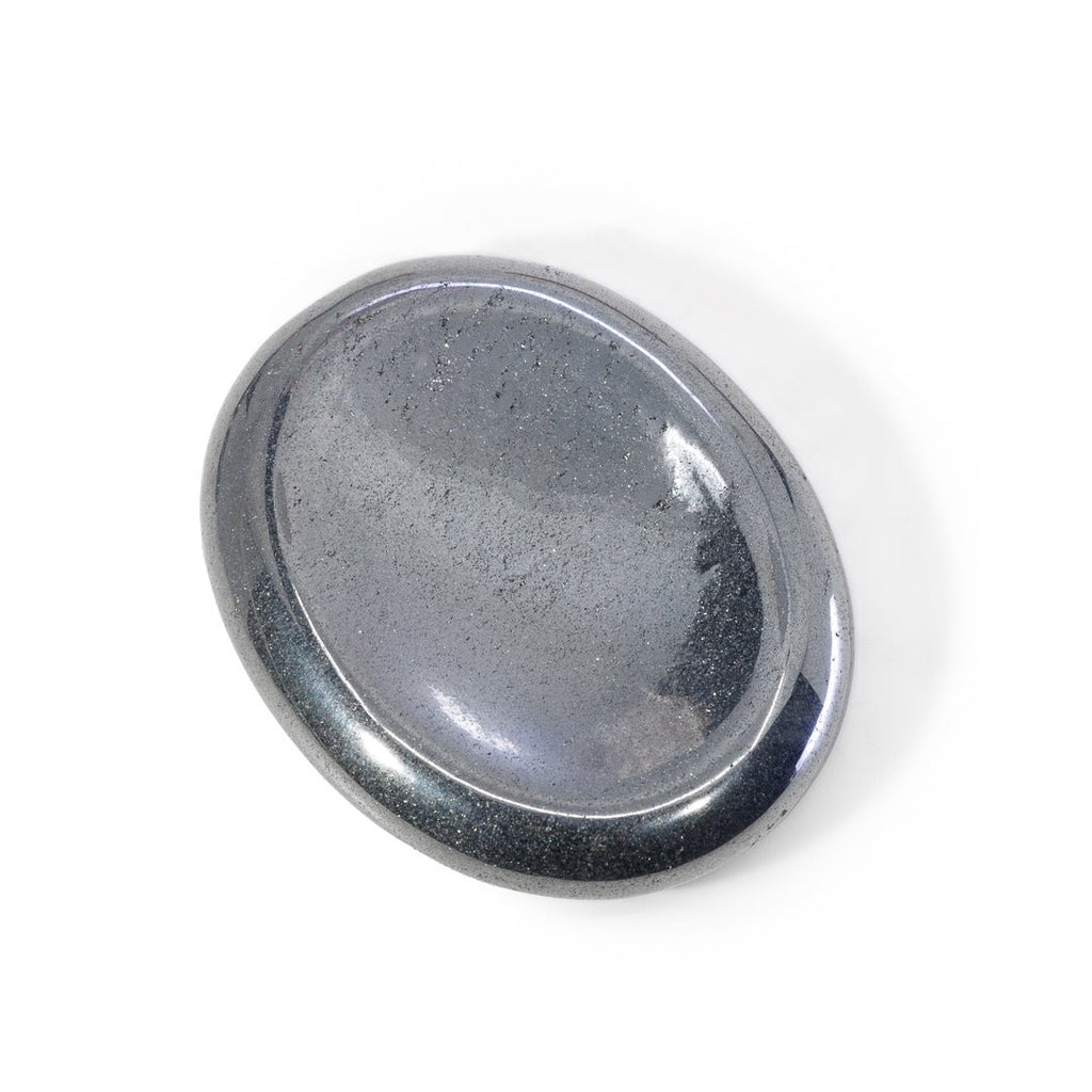 Hematite Polished Worry Stone - KKH-132 - Crystalarium