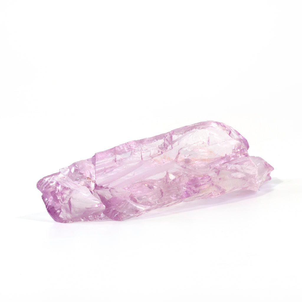 Kunzite 98 carat 67mm Natural Gem Crystal - Brazil - HHX-055 - Crystalarium