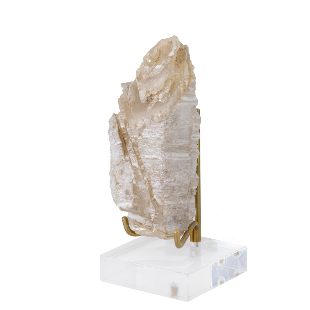 Interference Quartz 3.2" Natural Crystal Point - Russia - HHX-087 - Crystalarium