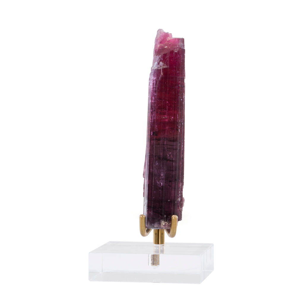 Bi-Color Purple and Pink Tourmaline 78.86mm 187 carats Natural gem Crystal - Brazil - HHX-119 - Crystalarium