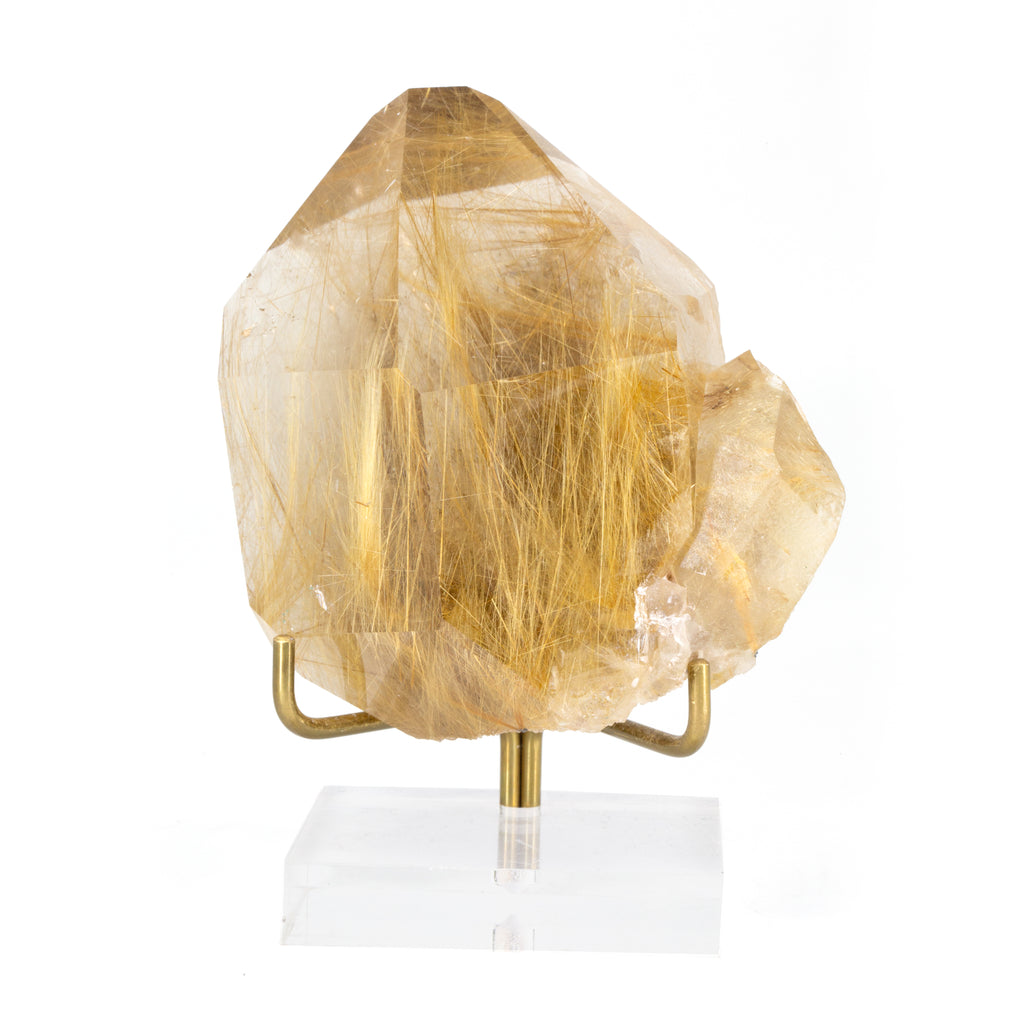 Rutilated Quartz 3.7 inch 1.09lb Natural Crystal - Brazil - HHX-233 - Crystalarium