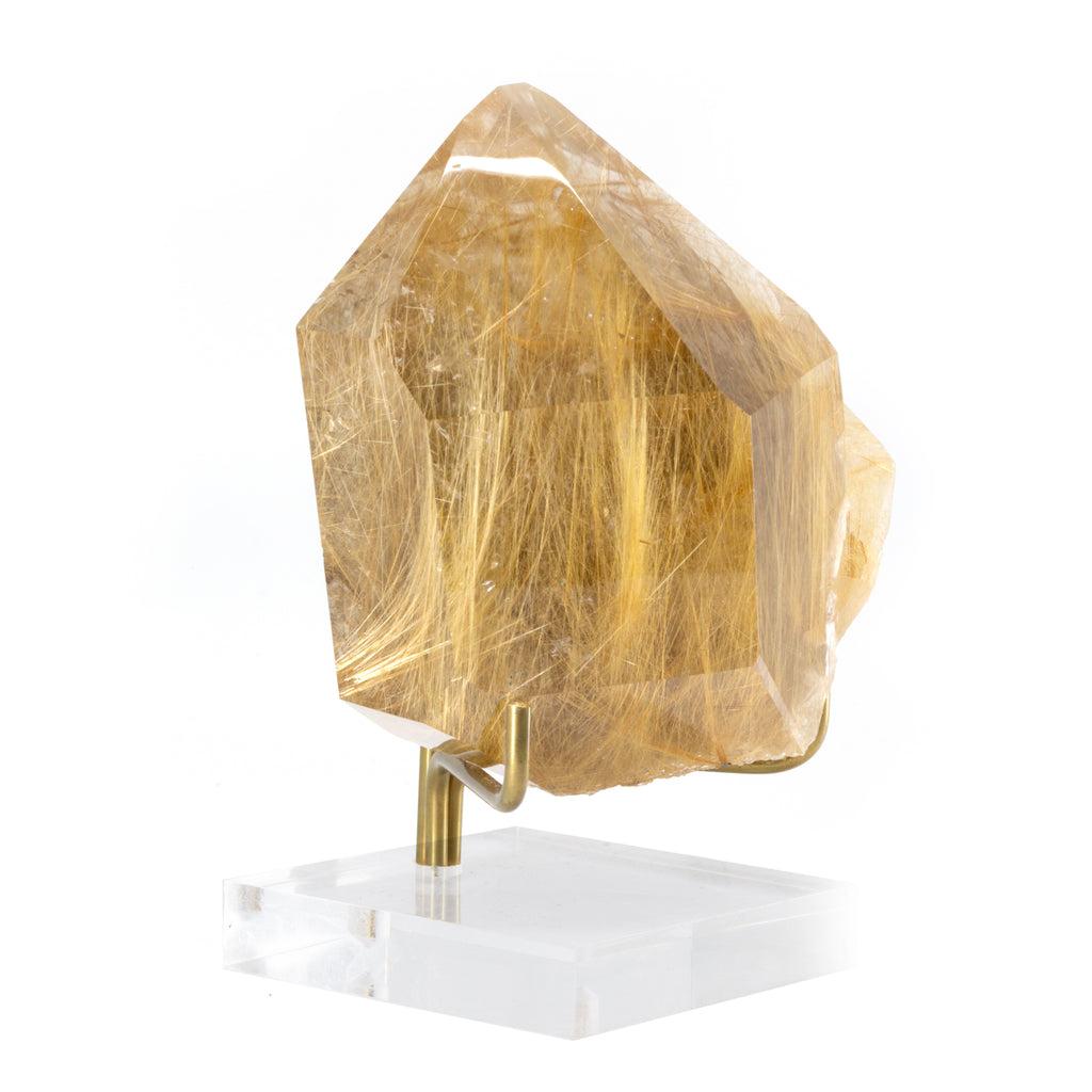 Rutilated Quartz 3.7 inch 1.09lb Natural Crystal - Brazil - HHX-233 - Crystalarium