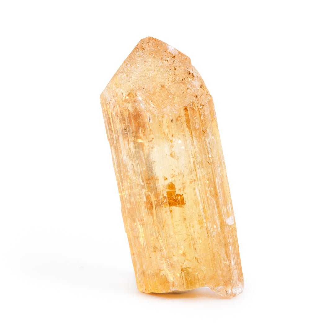 Imperial Topaz 43mm 86.7 Carat Natural Gem Crystal Specimen - Brazil - HHX-101 - Crystalarium