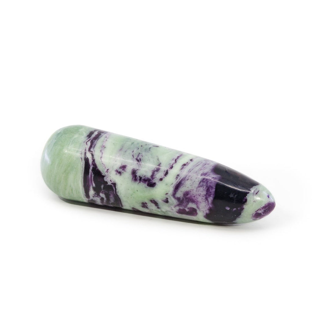 Kammererite 2.8 Inch 59 Gram Polished Crystal Massage Wand - JJH-035B - Crystalarium