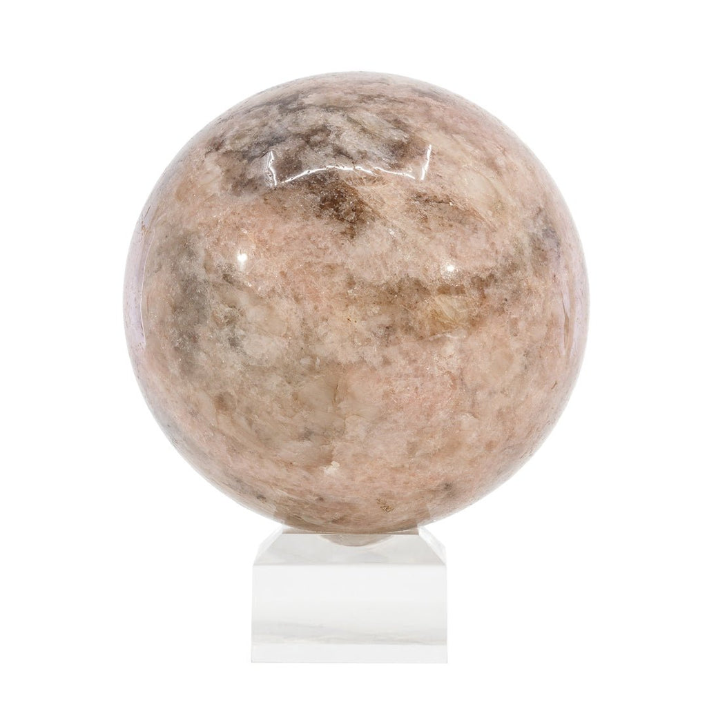 Kunzite in Quartz 3.48 Inch 2.37lb Polished Crystal Sphere - Australia - AAL-054 - Crystalarium
