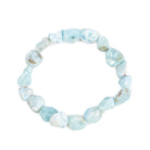 Larimar Freeform Beaded Bracelet - JJW-087 - Crystalarium