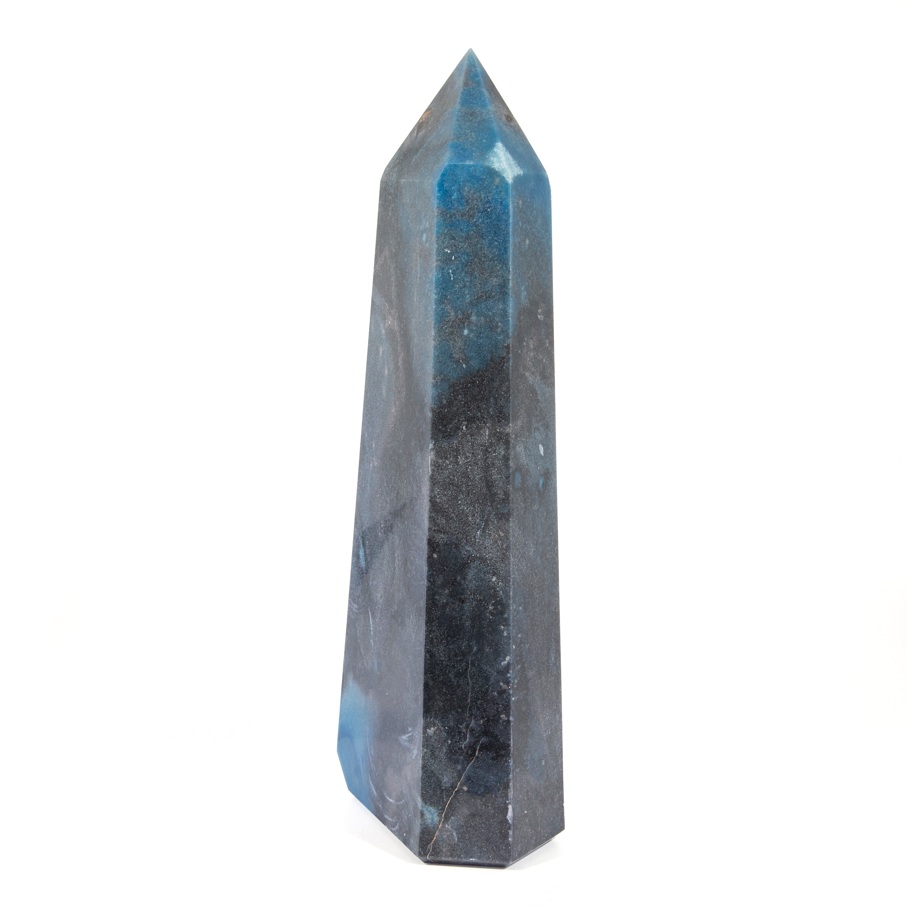 Trolleite in Quartzite 14 inch 11 lb Polished Crystal Tower - Brazil - JJH-054 - Crystalarium