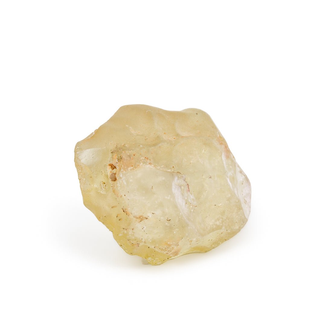 Libyan Desert Glass 40.88 Gram 32.7mm Natural Crystal Tektite Specimen - JJX-513 - Crystalarium