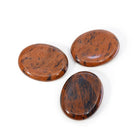 Mahogany Obsidian Polished Worry Stone - KKH-130 - Crystalarium