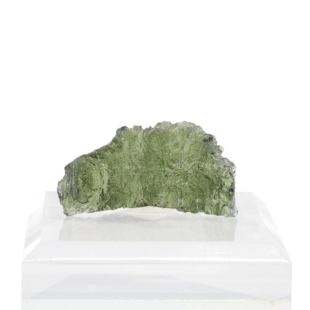 Moldavite 5.86 Gram 16.96mm Natural Crystal Tektite Specimen - Czech Republic - KKX-188 - Crystalarium