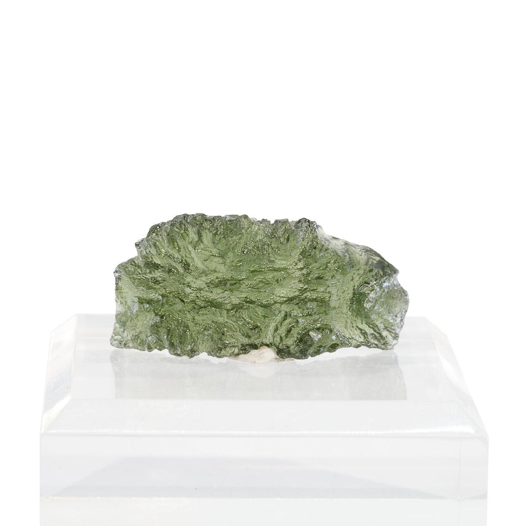 Moldavite 5.86 Gram 16.96mm Natural Crystal Tektite Specimen - Czech Republic - KKX-188 - Crystalarium