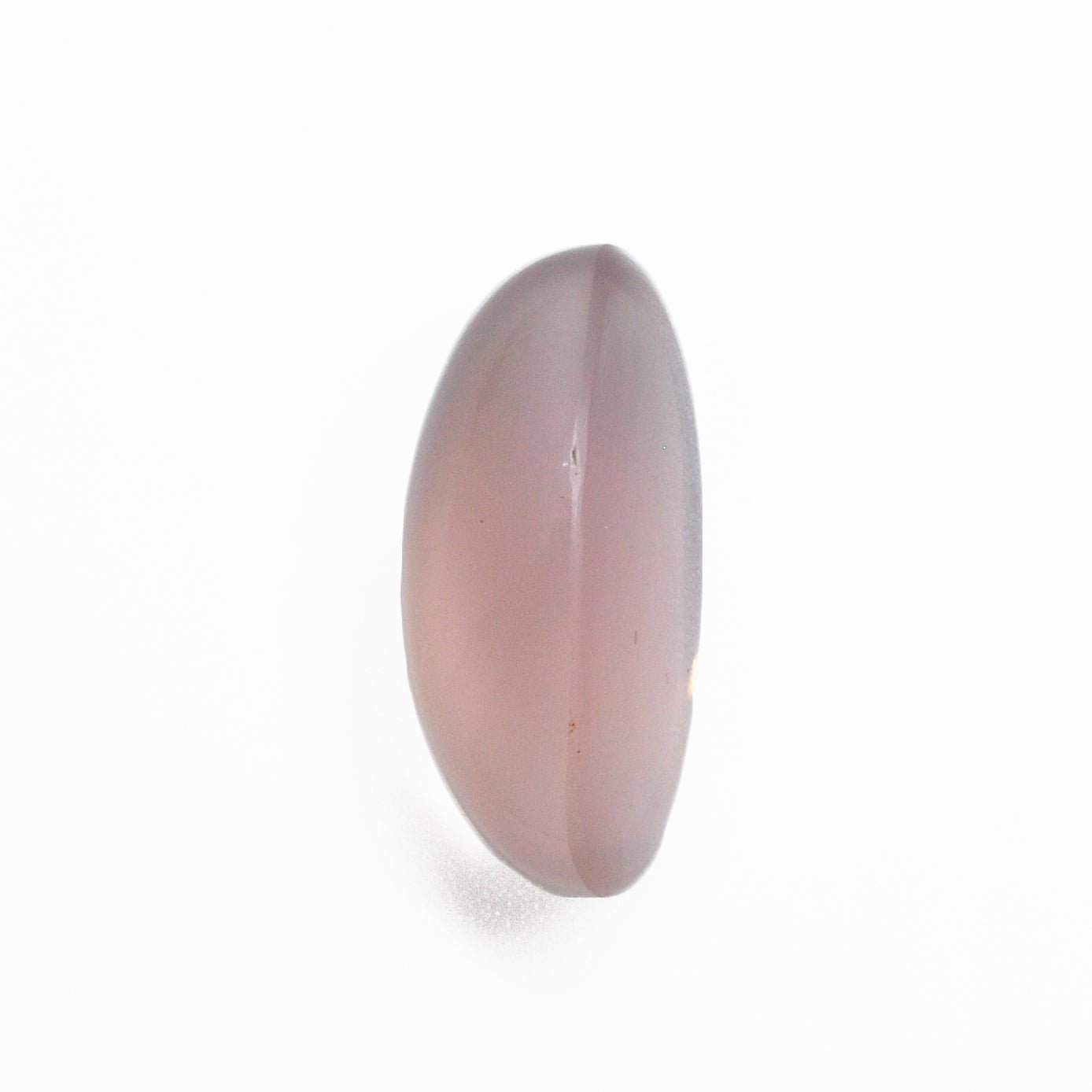 Pale Pink Catseye Moonstone 18.59 mm 9.25 carats Polished Oval Cabochon - 8-009 - Crystalarium