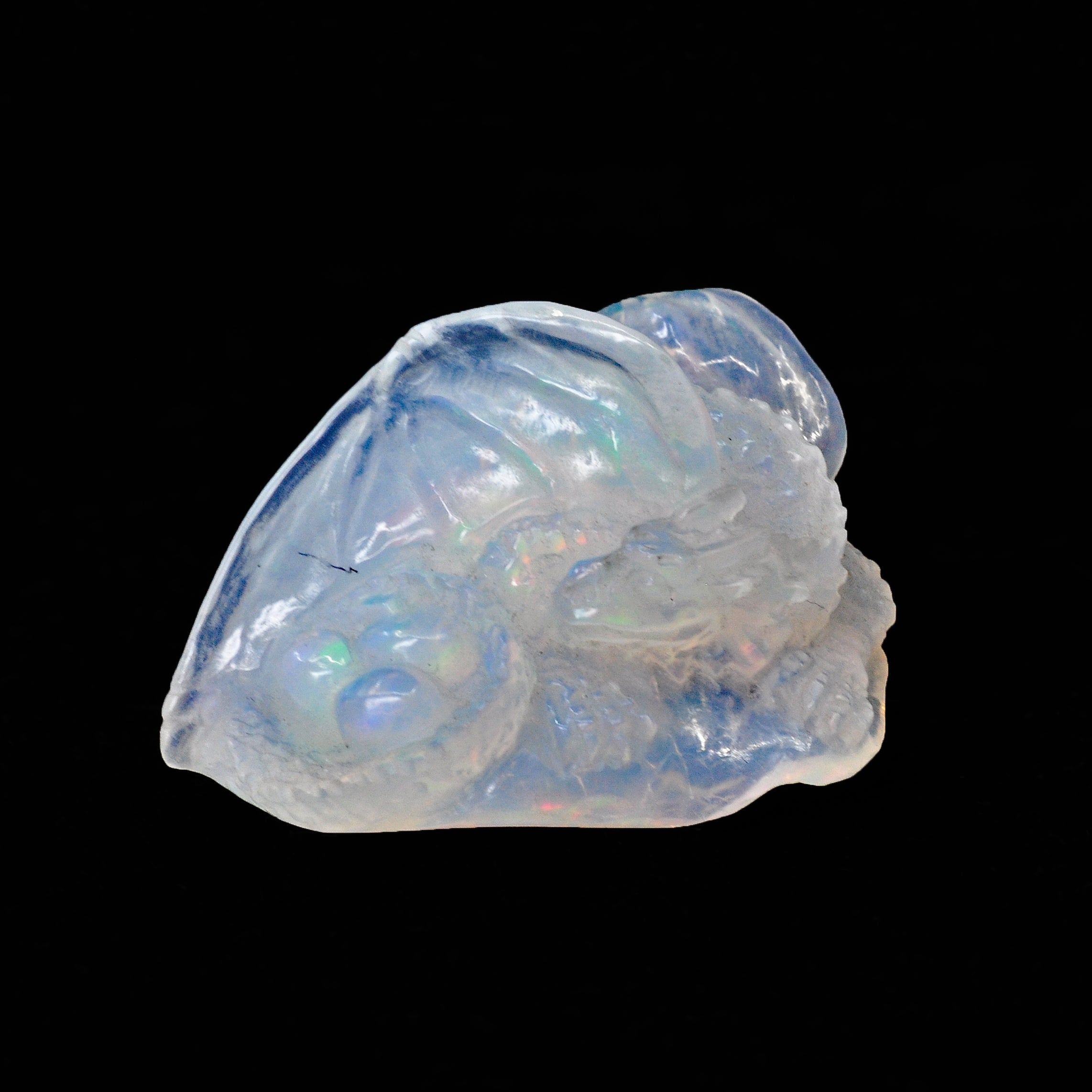 Opal 17.11mm 17.5ct Dragon Carving - DDF-005 - Crystalarium