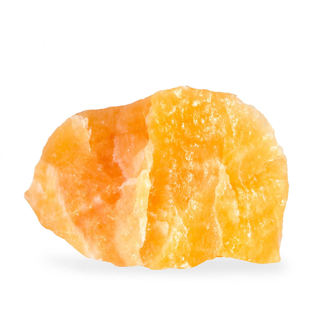 Orange Calcite Chunks - Mexico - JJX-432 - Crystalarium