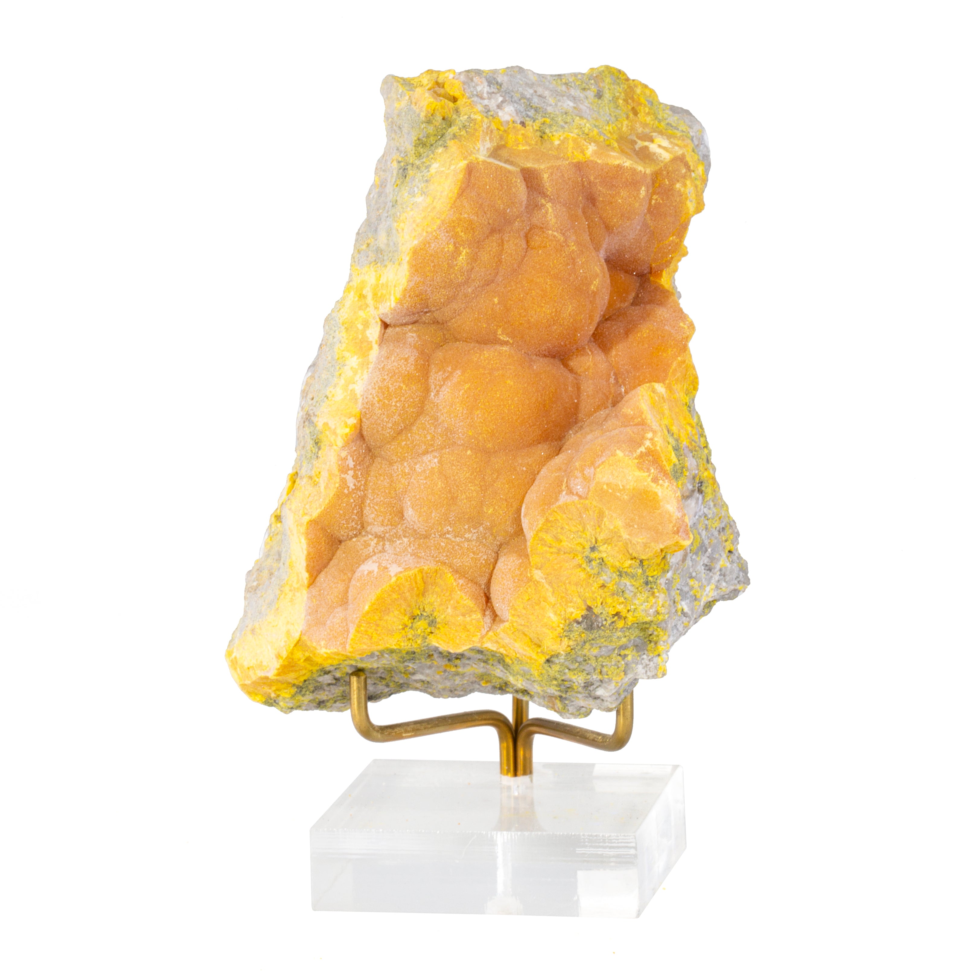 Orpiment 444 gram 3.88 inch Natural Crystal Specimen - China - BBX-070 - Crystalarium