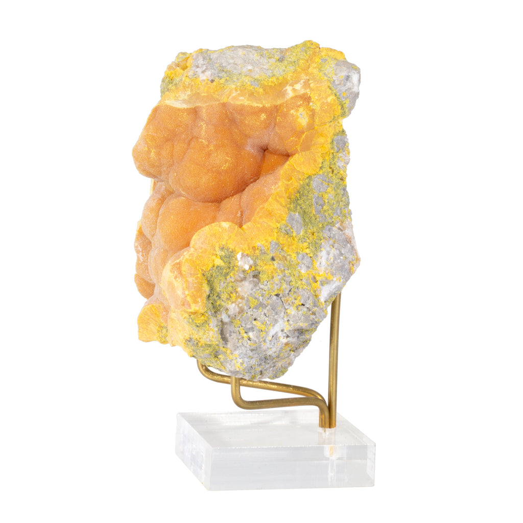 Orpiment 444 gram 3.88 inch Natural Crystal Specimen - China - BBX-070 - Crystalarium