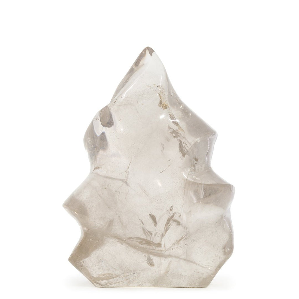 Smoky Quartz 6.1 Inch 2.92lb Polished Crystal Flame - Brazil - HHH-057 - Crystalarium