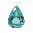 Magnificent "Paraiba" Tourmaline 20.27 mm 17.35 carats Faceted Teardrop Gemstone - Mozambique - 22-001 - Crystalarium