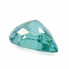 Magnificent "Paraiba" Tourmaline 20.27 mm 17.35 carats Faceted Teardrop Gemstone - Mozambique - 22-001 - Crystalarium