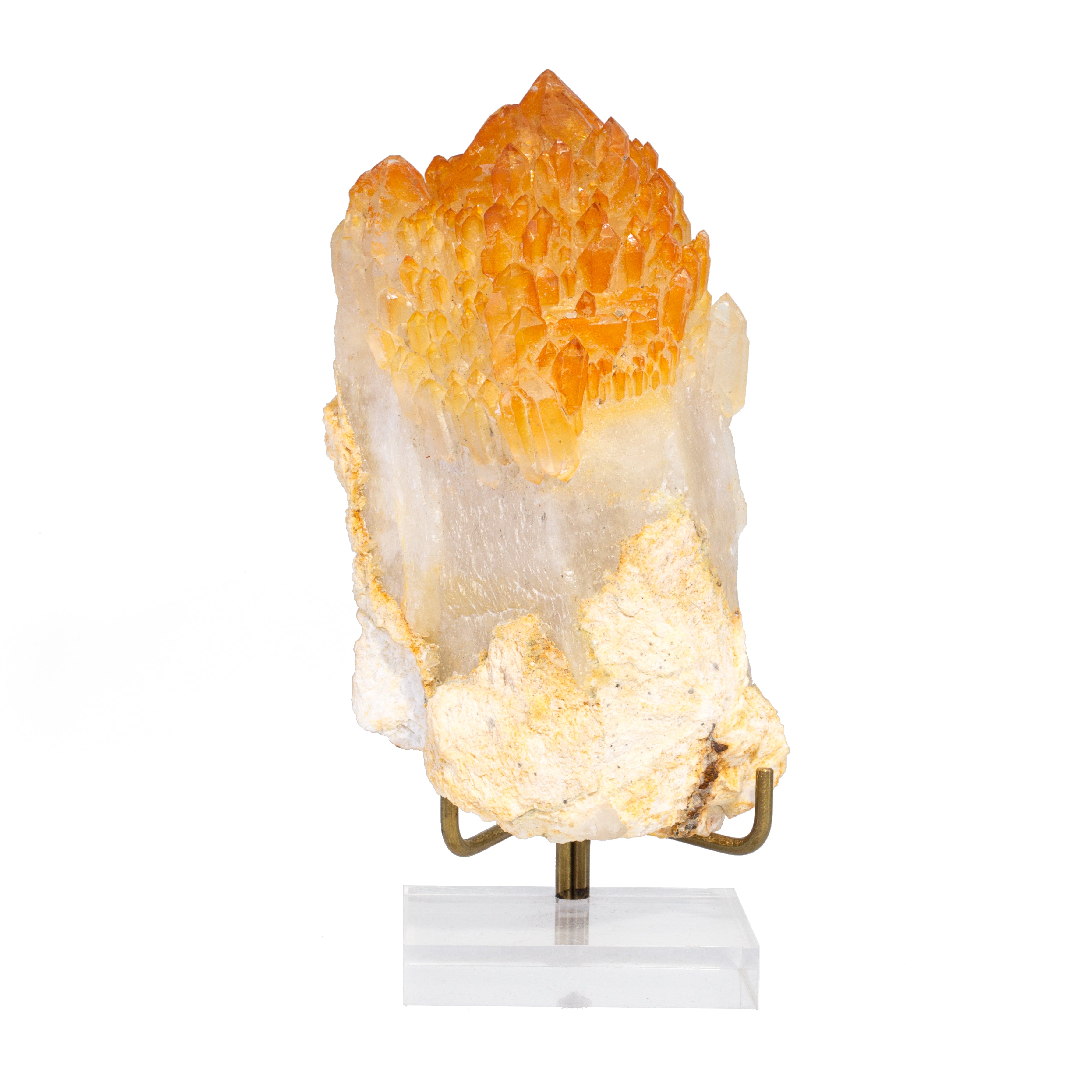 Pineapple Quartz 1.62lb Natural Crystal Specimen - Pakistan - JJX-464 - Crystalarium