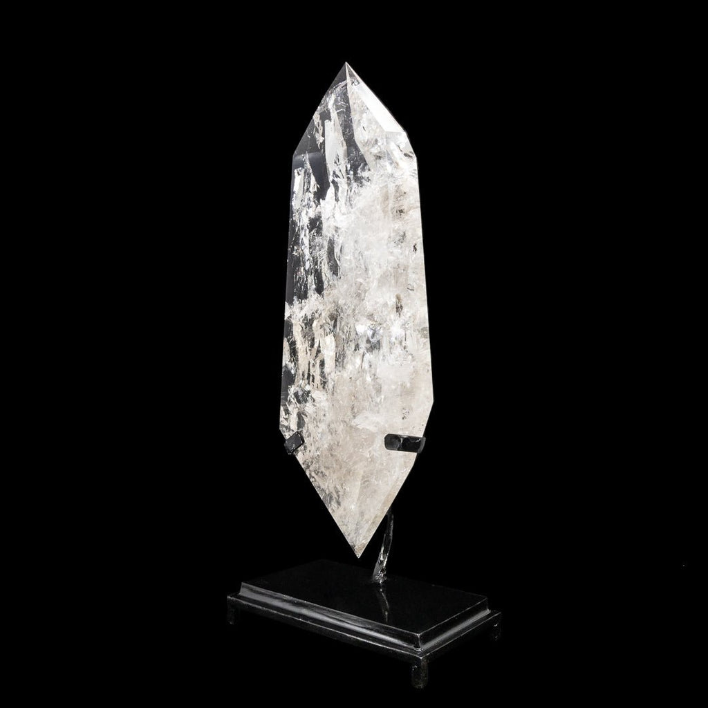 Light Smoky Quartz 18.75 Inch 10.8lb Polished Crystal on Stand - Brazil - LLH-006 - Crystalarium