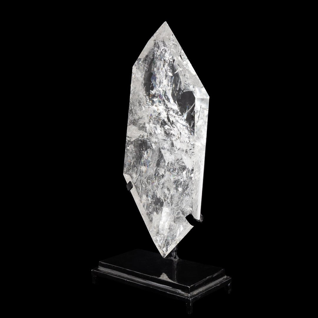 Quartz 16.5 Inch 8.38lb Polished Crystal on Stand - Brazil - LLH-007 - Crystalarium