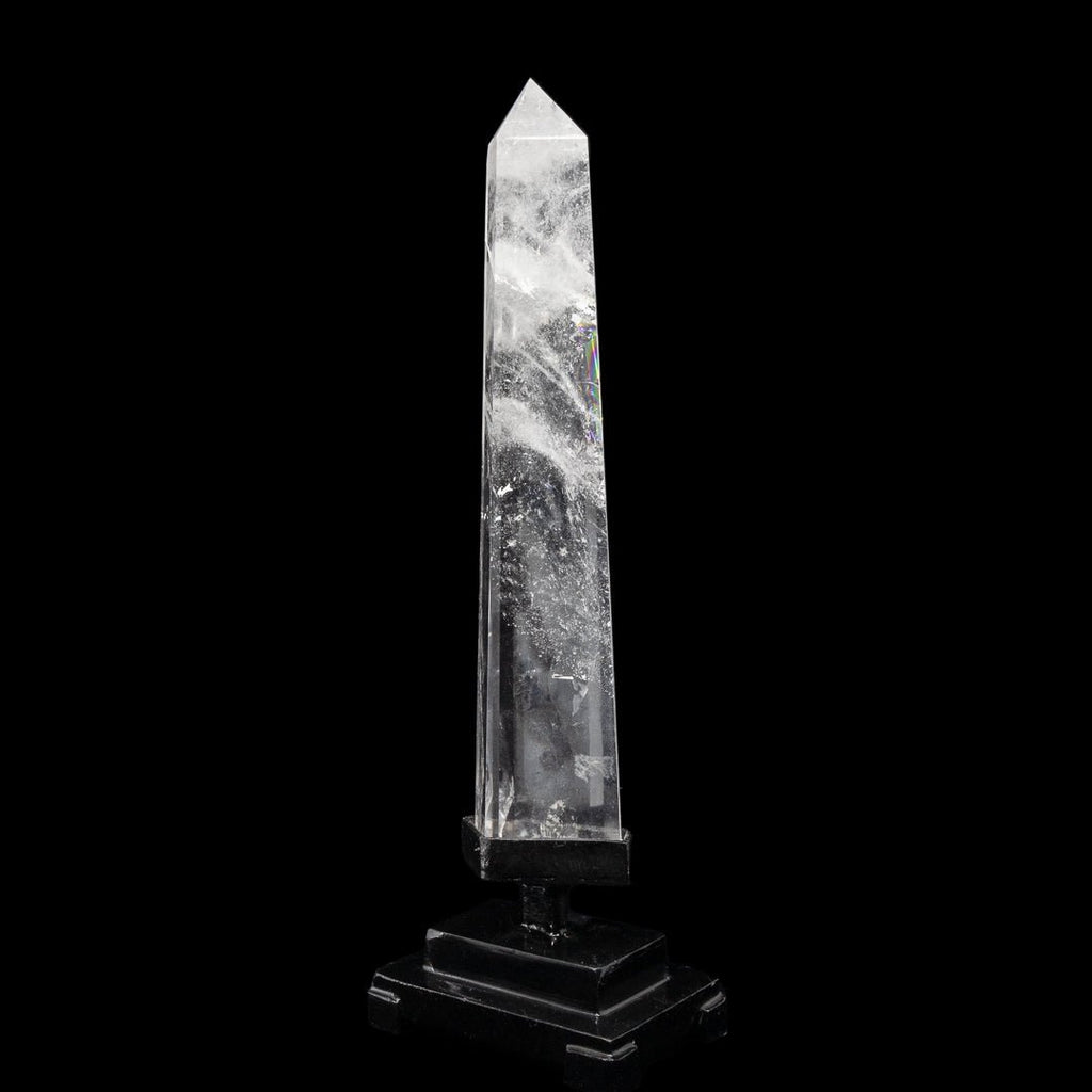 Quartz 15.3 Inch 2.38lb Polished Crystal on Stand - Brazil - JJH-334 - Crystalarium
