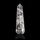 Quartz 16.75 Inch 4.96lb Polished Crystal on Stand - Brazil - JJH-335 - Crystalarium