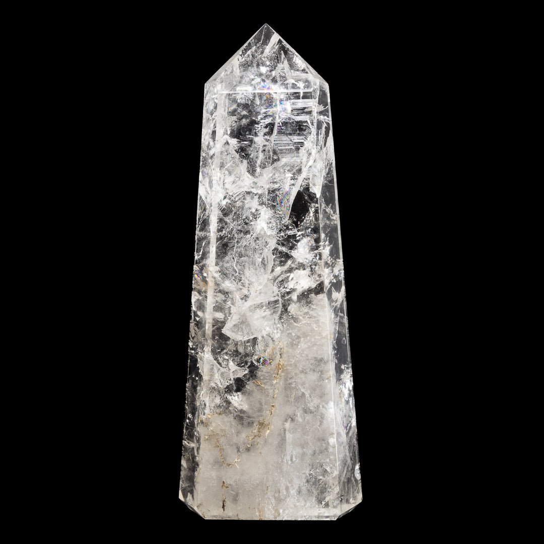 Quartz with Chlorite 15.5 inch 13lb Polished Crystal Point - Brazil - JJH-056 - Crystalarium