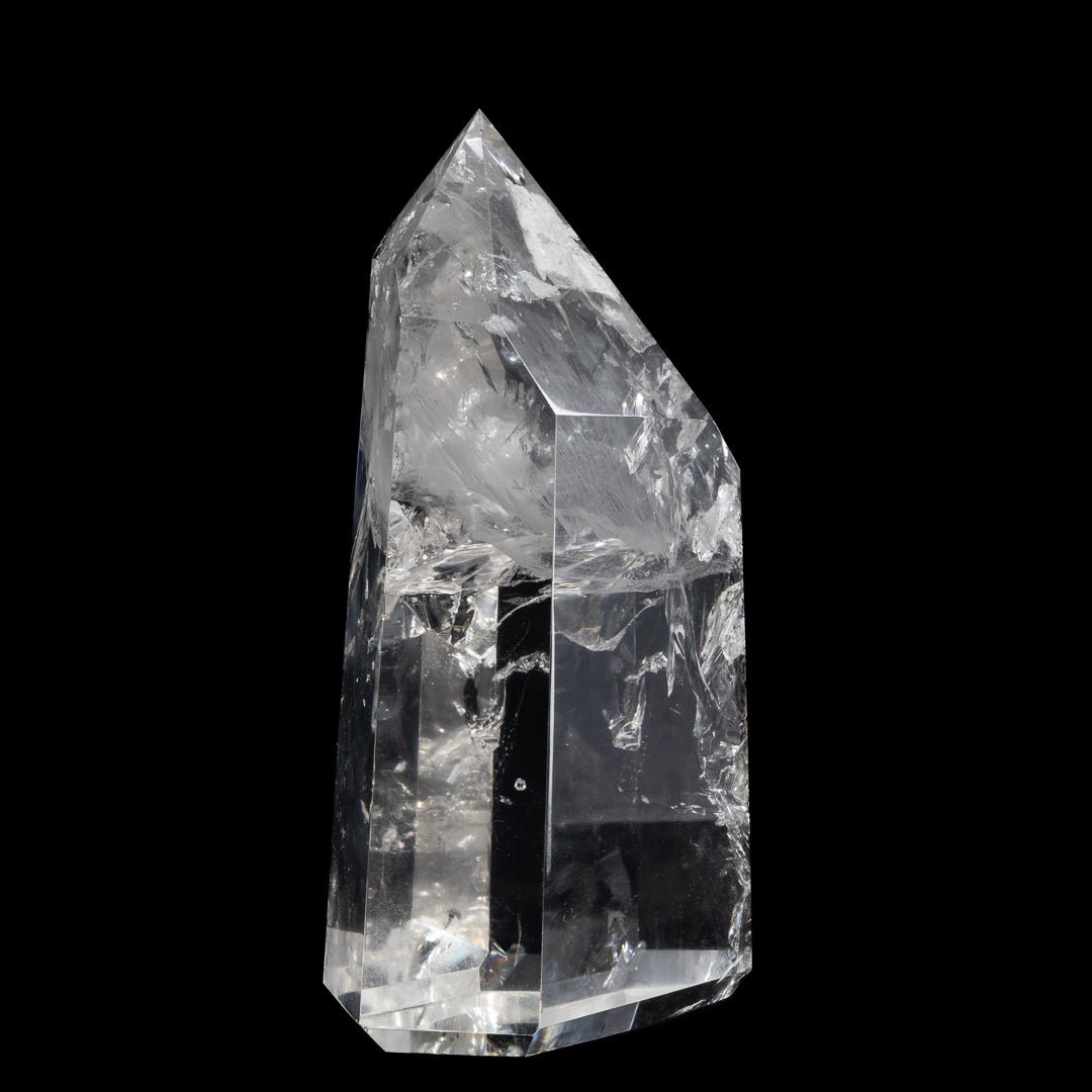 Quartz 7 inch 3.53lb Polished Crystal Point - Brazil - LLH-008 - Crystalarium