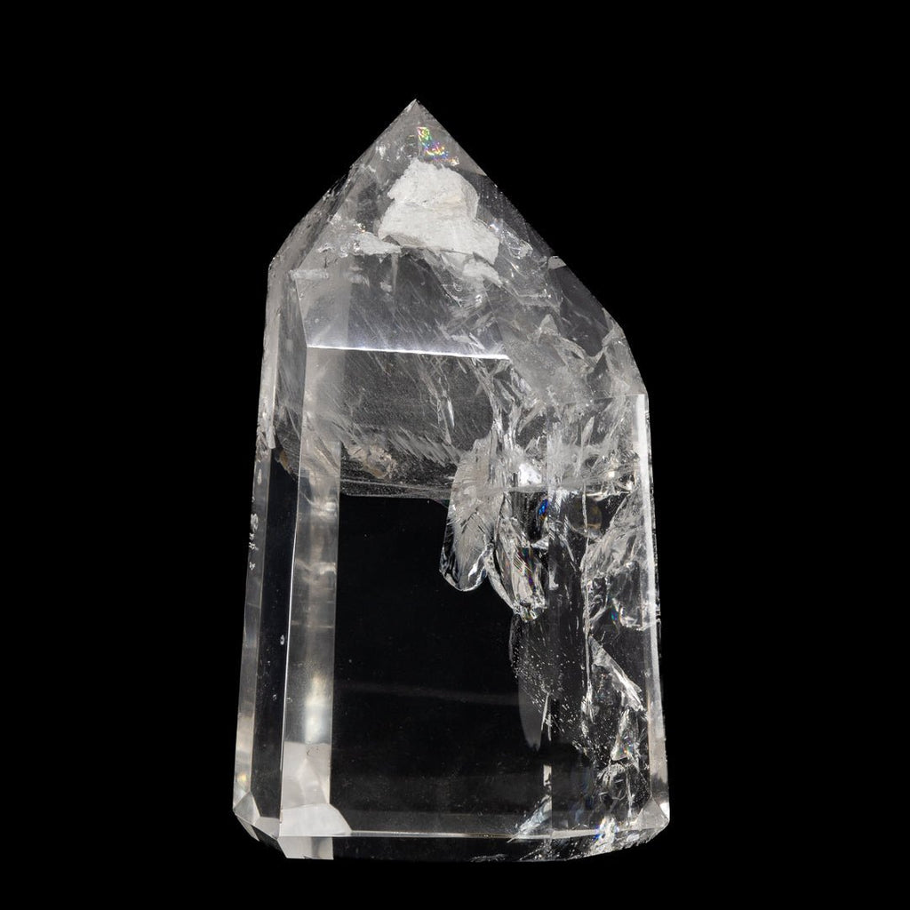 Quartz 7 inch 3.53lb Polished Crystal Point - Brazil - LLH-008 - Crystalarium