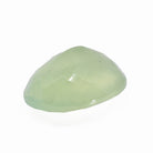 Prehnite 20.11 mm 20.56 carats Oval Rosecut Faceted Gemstone - Burma - 12-029 - Crystalarium